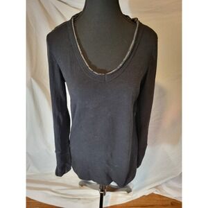 American Able Black Thermal Top Size Large
